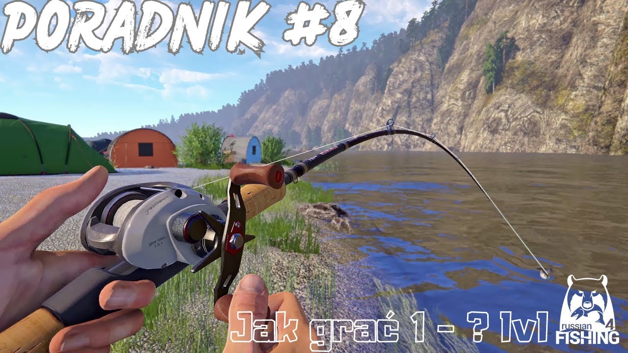 Russian Fishing 4 Początek przygody - Jak dobrze grać?  Poradnik #8 - Rzeka Biełaja - pierwsze kroki