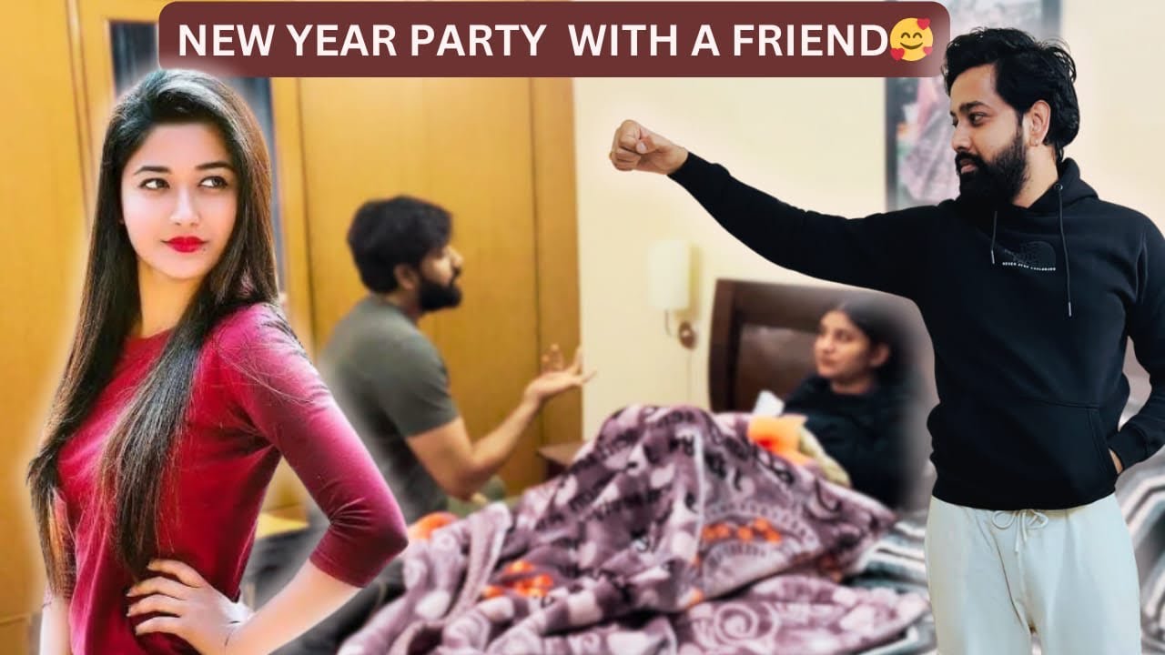 New Year party with Random Girl..🧒 || Prank on wife..😆