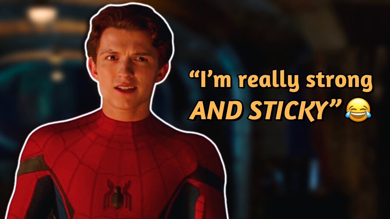 Tom Holland being the FUNNIEST Spider Man for almost 20 minutes straight