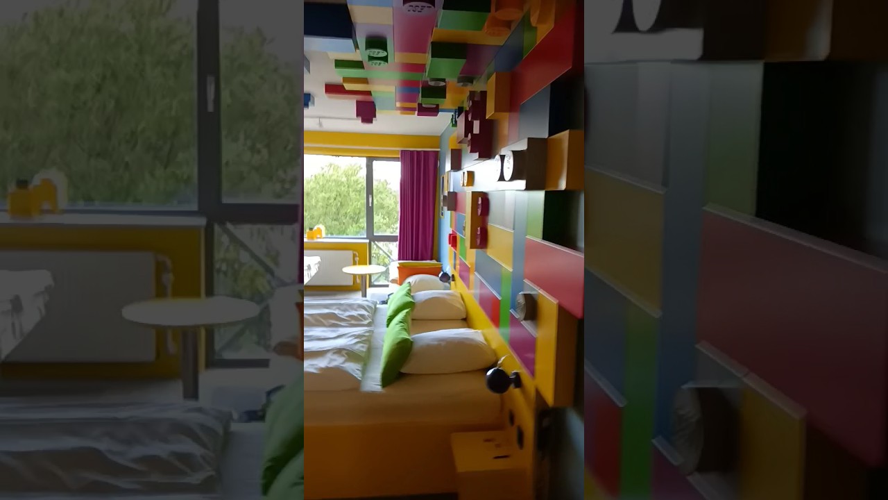 Pok&oacute;j z widokiem na park w LEGOLAND HOTEL