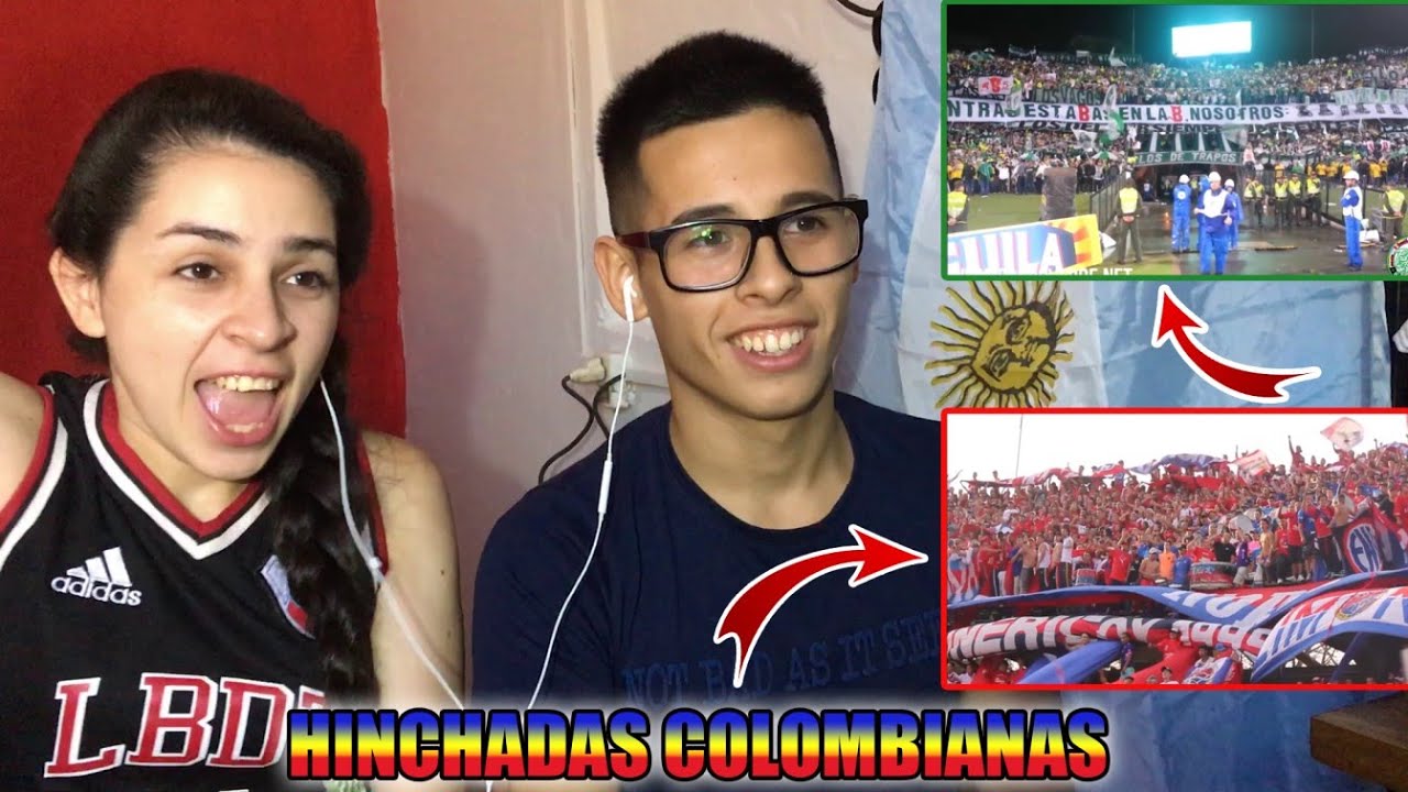 ARGENTINOS reaccionan a HINCHADAS COLOMBIANAS