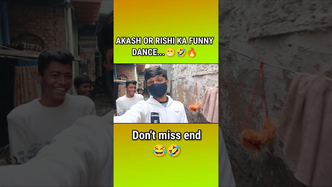 Akash or Rishi funny dance😂🤣