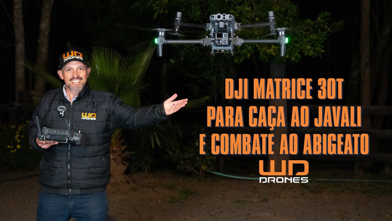 DJI Matrice 30T - O drone perfeito para o Combate ao Abigeato e Caça ao Javali