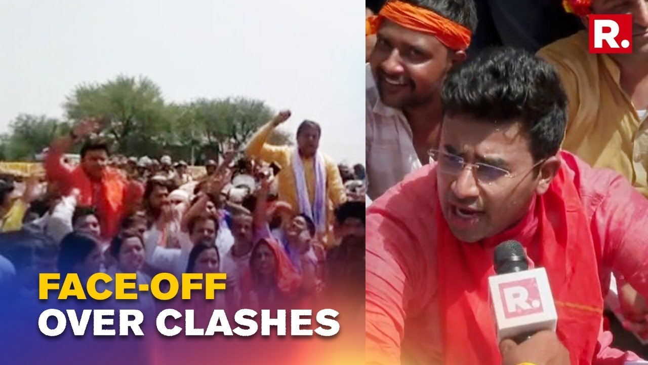 Karauli Violence News : Gehlot HITS back at BJP | Face-off At Dausa-Karauli Border