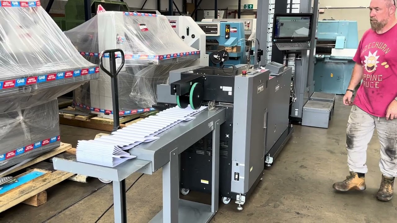 2015 Duplo System 5000 Pro   fully automatic booklet maker for sale   Gab Supplies Ltd