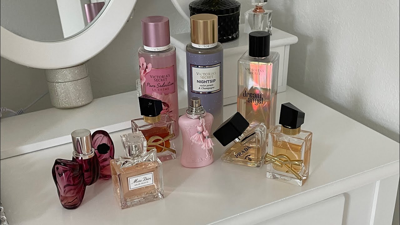 RATING MY PERFUMES ✨ Dior, YSL, Prada, Victoria Secret | Perfume Collection 2024