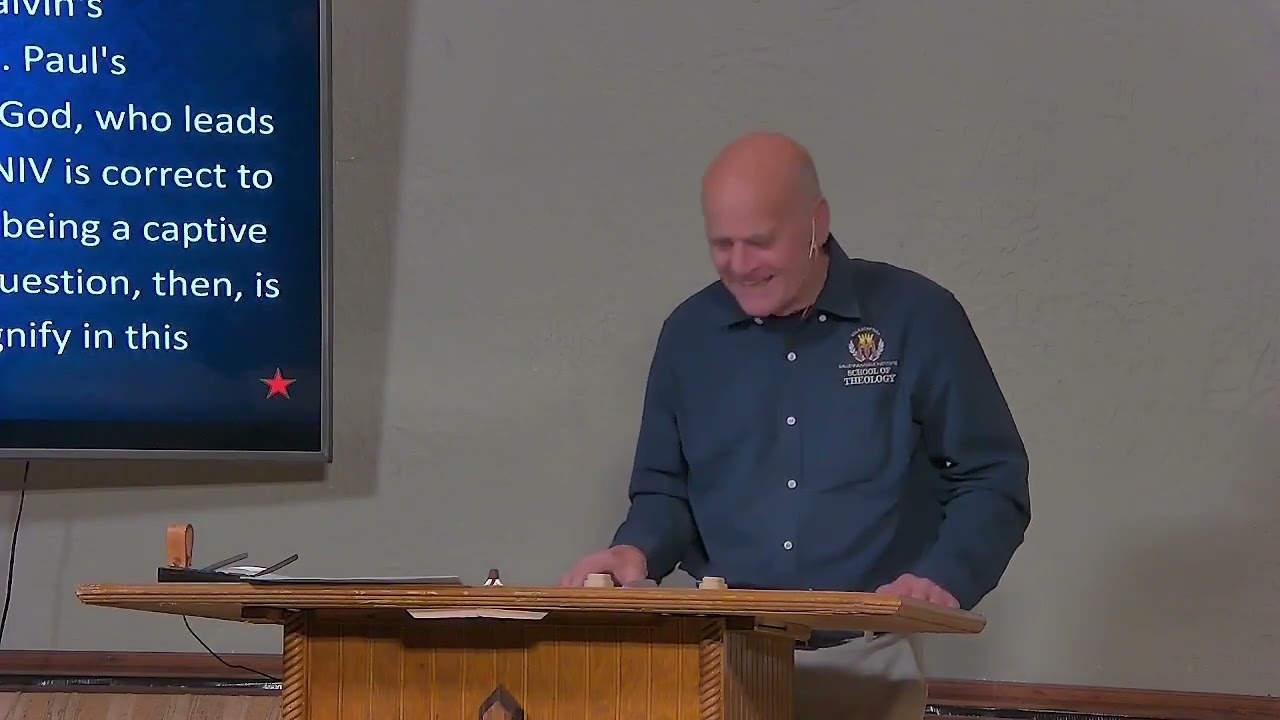 2 Corinthians - Session 21A Appendix 1 - Defending the King James translation of 2 Corinthians 2:14