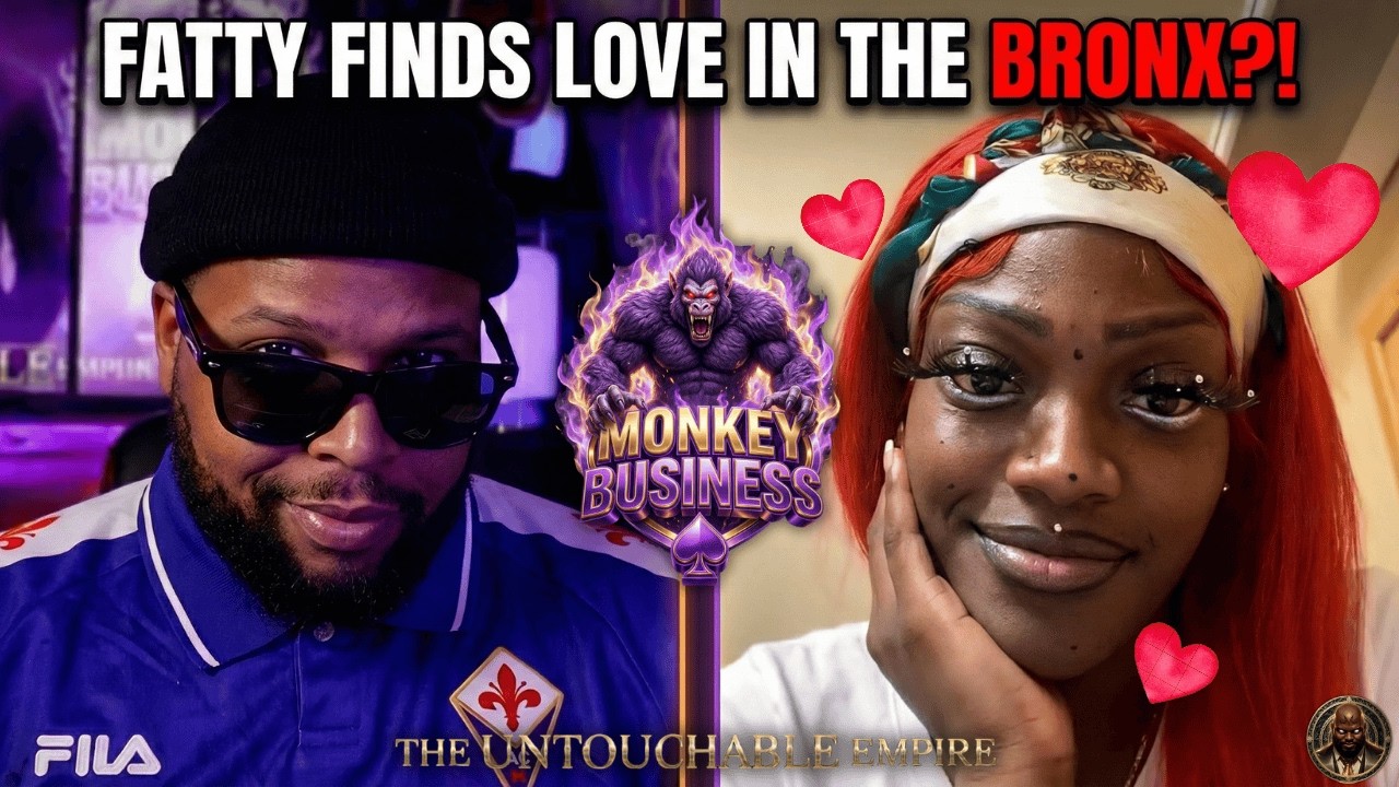 FATTY MEETS AN NYC BADDIE 👀 FALS IN LOVE ❤️ | MONKEY APP 🐒 🙈  @SHUT_UP_FATTY 