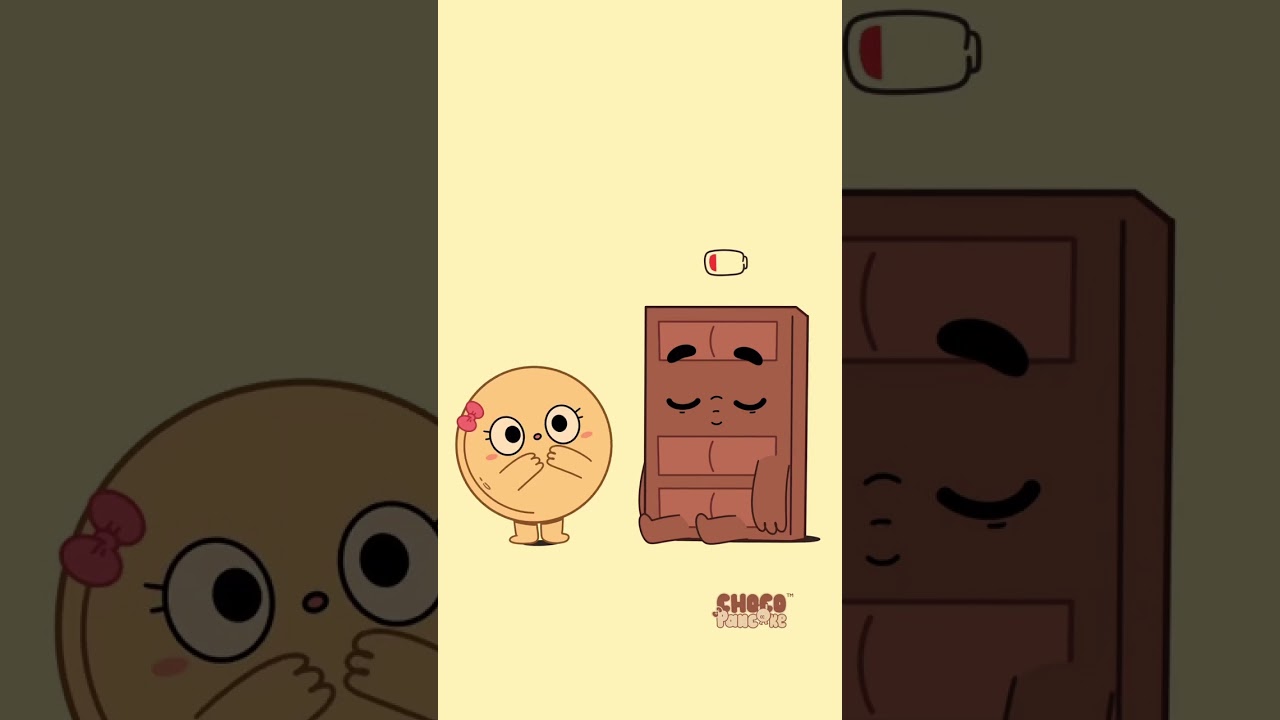 Powerful Kiss |Choco & Pancake #animation