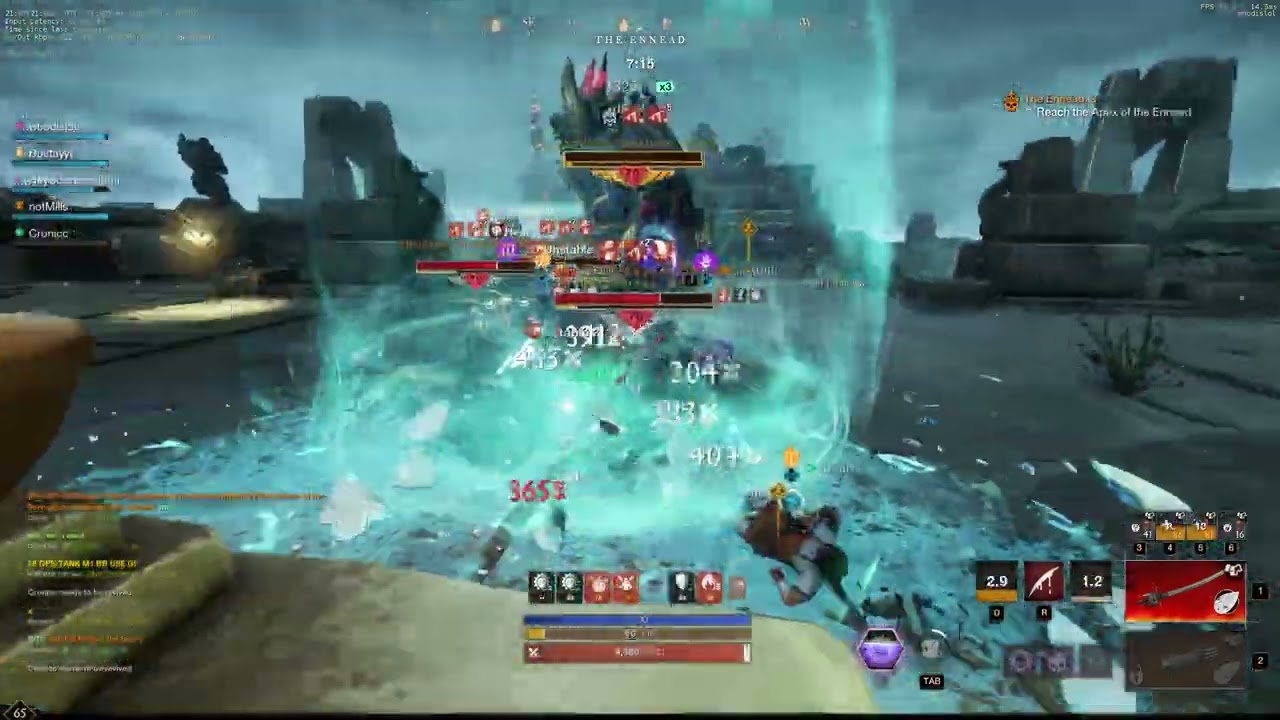 Ennead M3 9:56 Speedrun... Kinda - Rapier POV (Ice) | New World S3