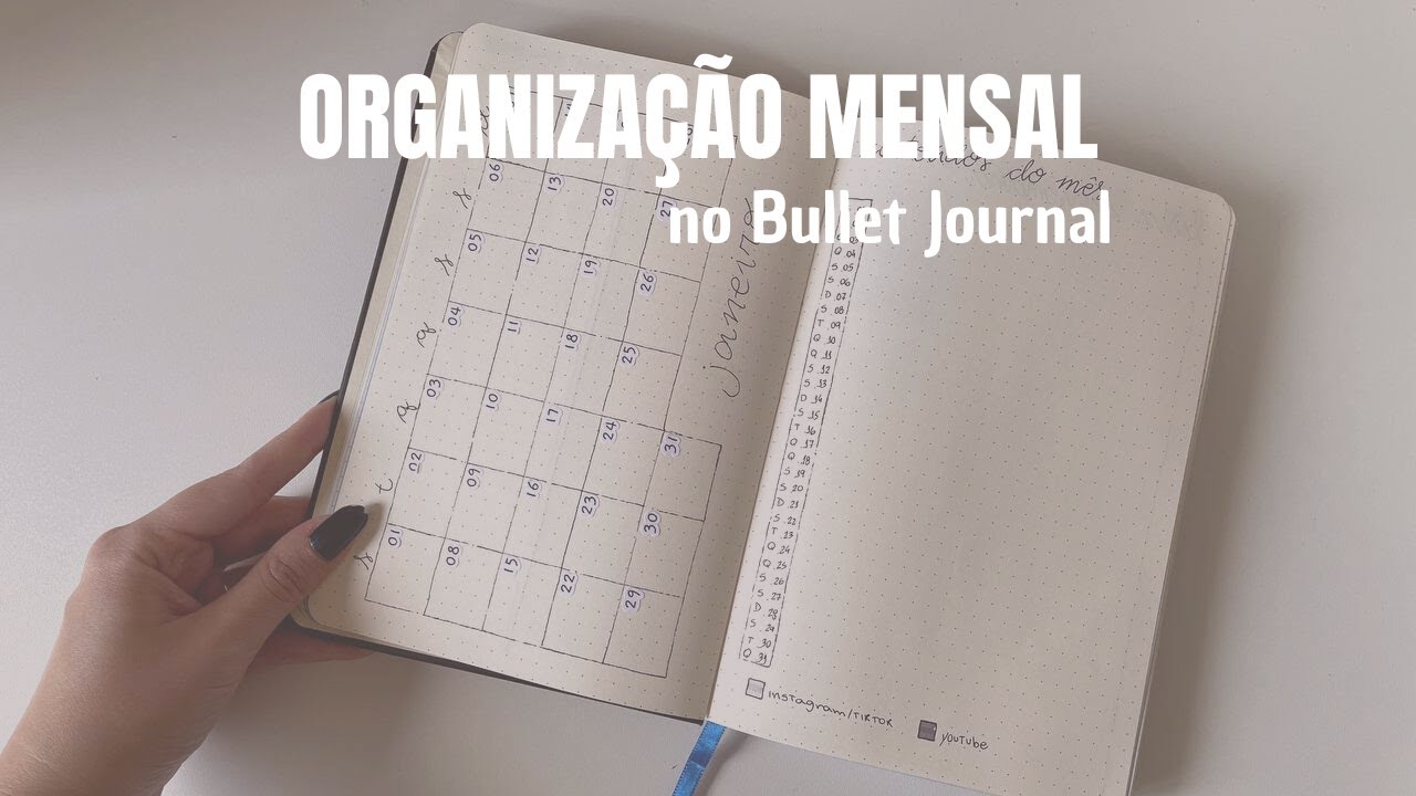 BULLET JOURNAL DE JANEIRO 2024 | organização fácil e minimalista