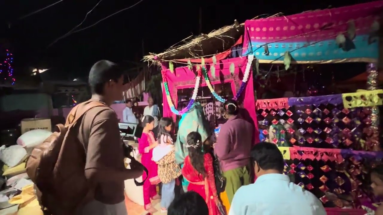 Tharus wedding in Nepal village 