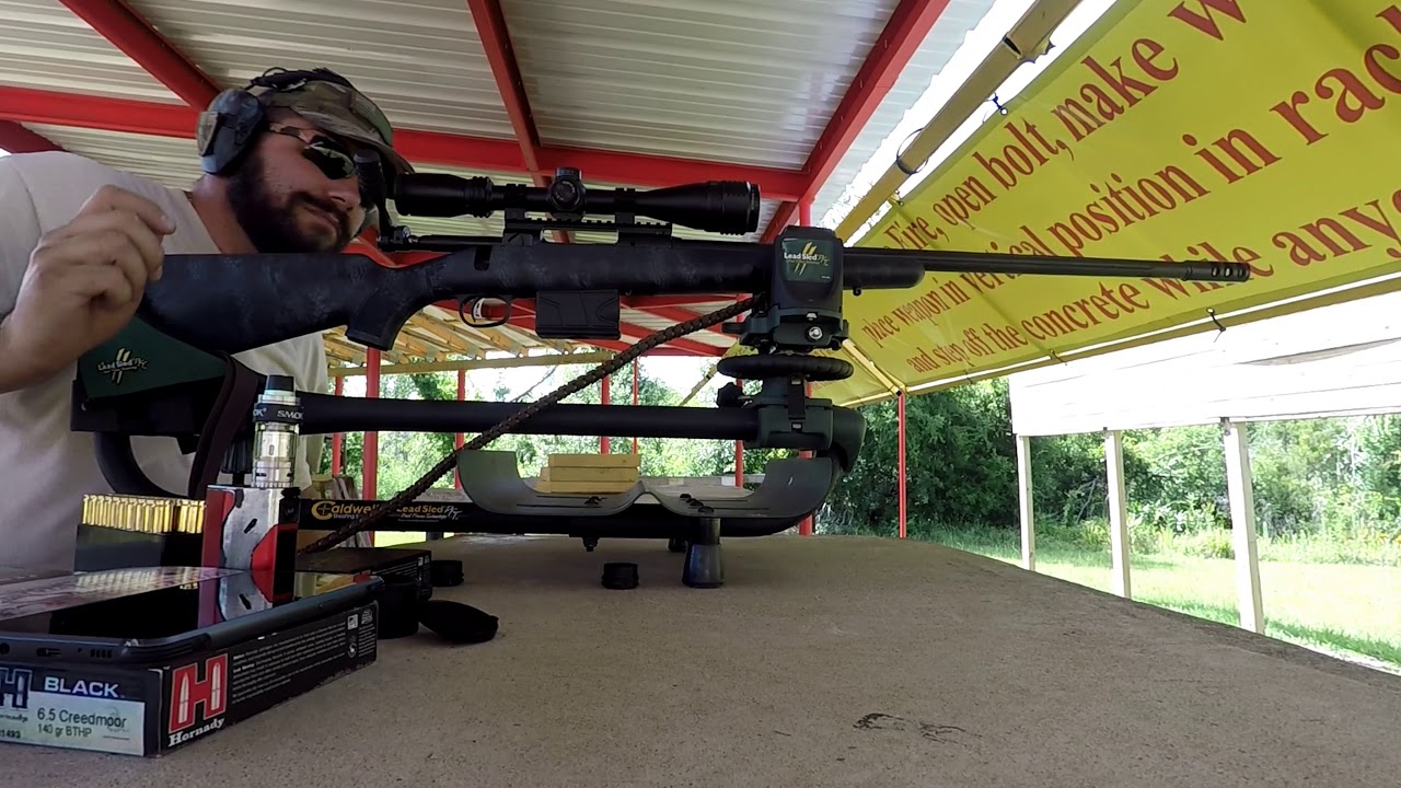 Savage 10 fcp-sr 6.5 Creedmoor Range day