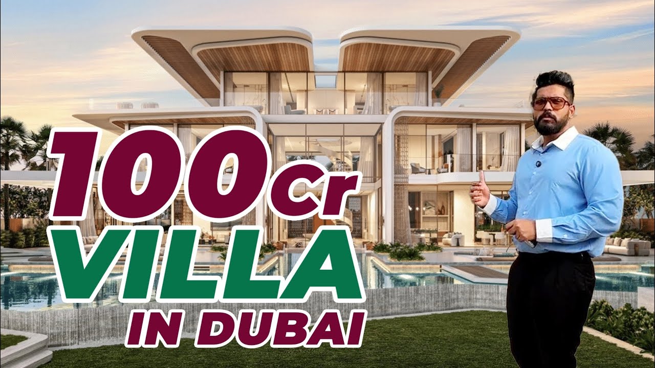 ദുബായിലെ 50-100 കോടിയുടെ വില്ല |50-100 crore villa in Dubai #realestate #dubai #investment