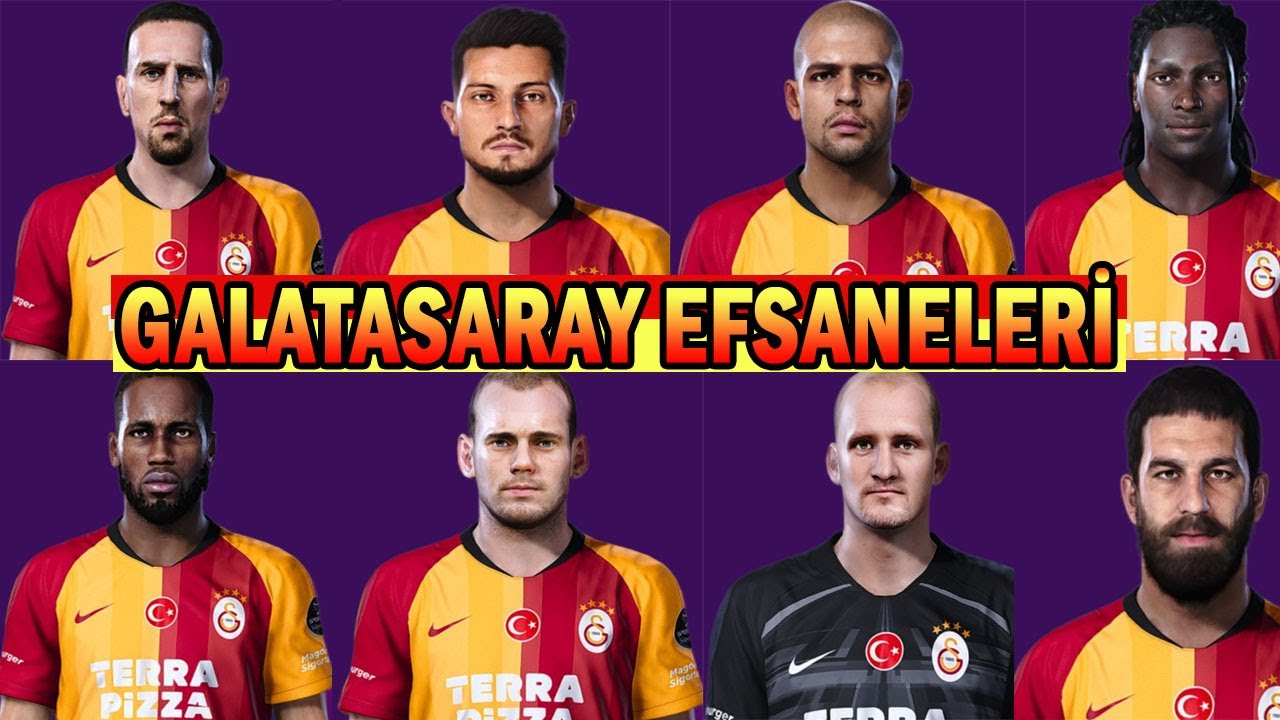 Galatasaray Efsaneleri - Klasik Galatasaray - Pes 2020
