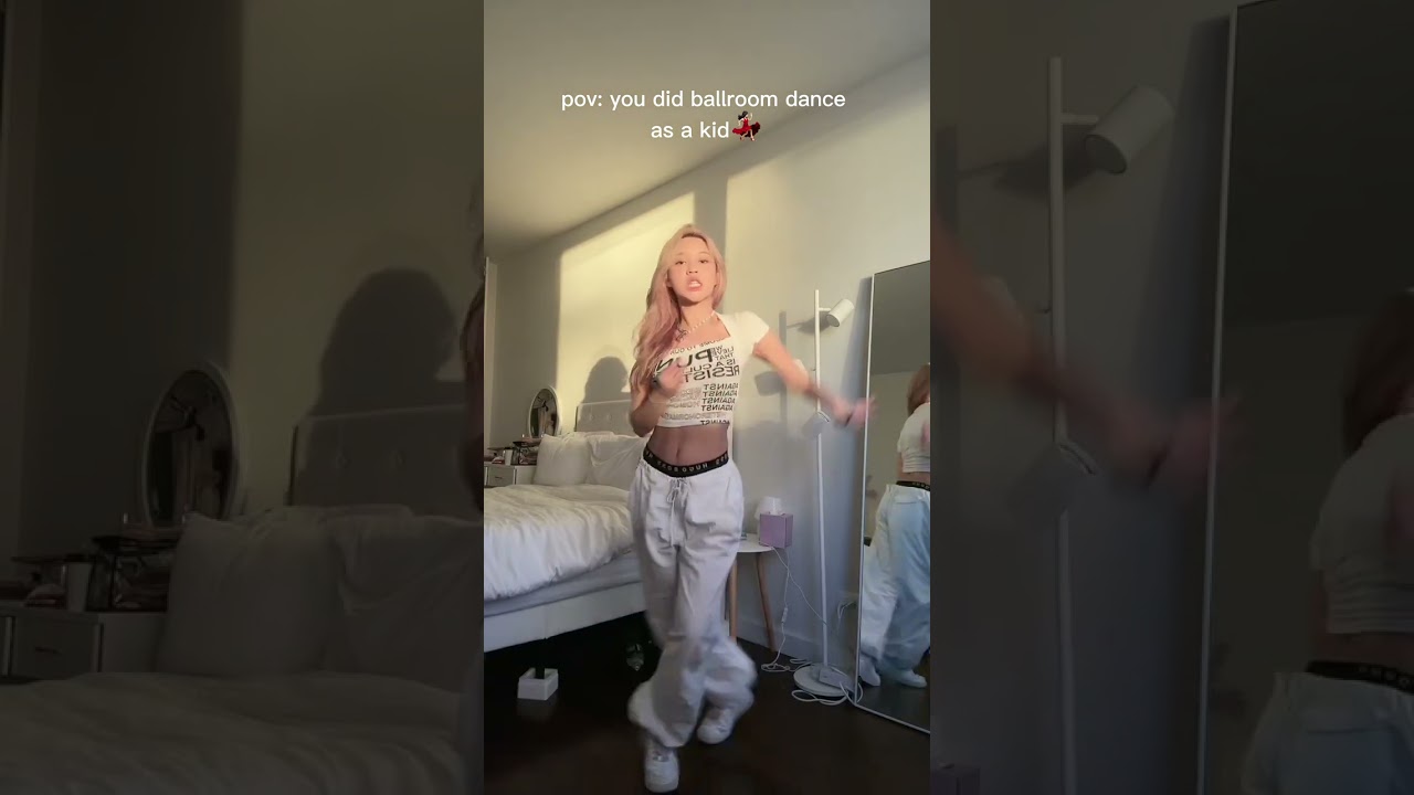 pov: u did ballroom dance as a kid