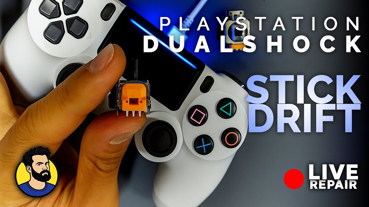 🔴 تعمیر زنده | بیایید کنترلر دوال شاک (DUALSHOCK) را درست کنیم – مشکل دریفت آنالوگ استیک