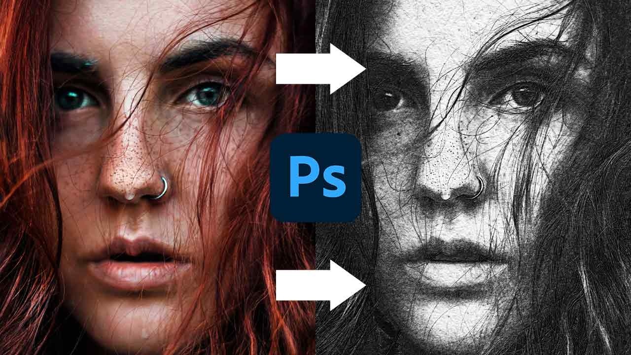 Turn A Photo Into A Sketch - Photoshop Tutorial