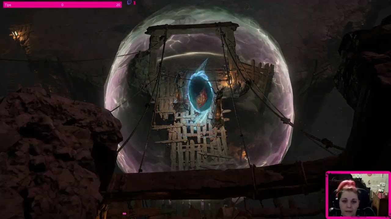 Flouncing on Whirlquake barb
