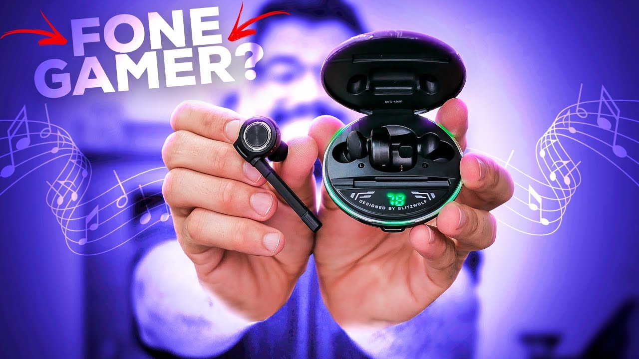 FONE SEM FIOS IDEAL PARA JOGOS? BlitzWolf BW-FLB3 cumpre o que promete?