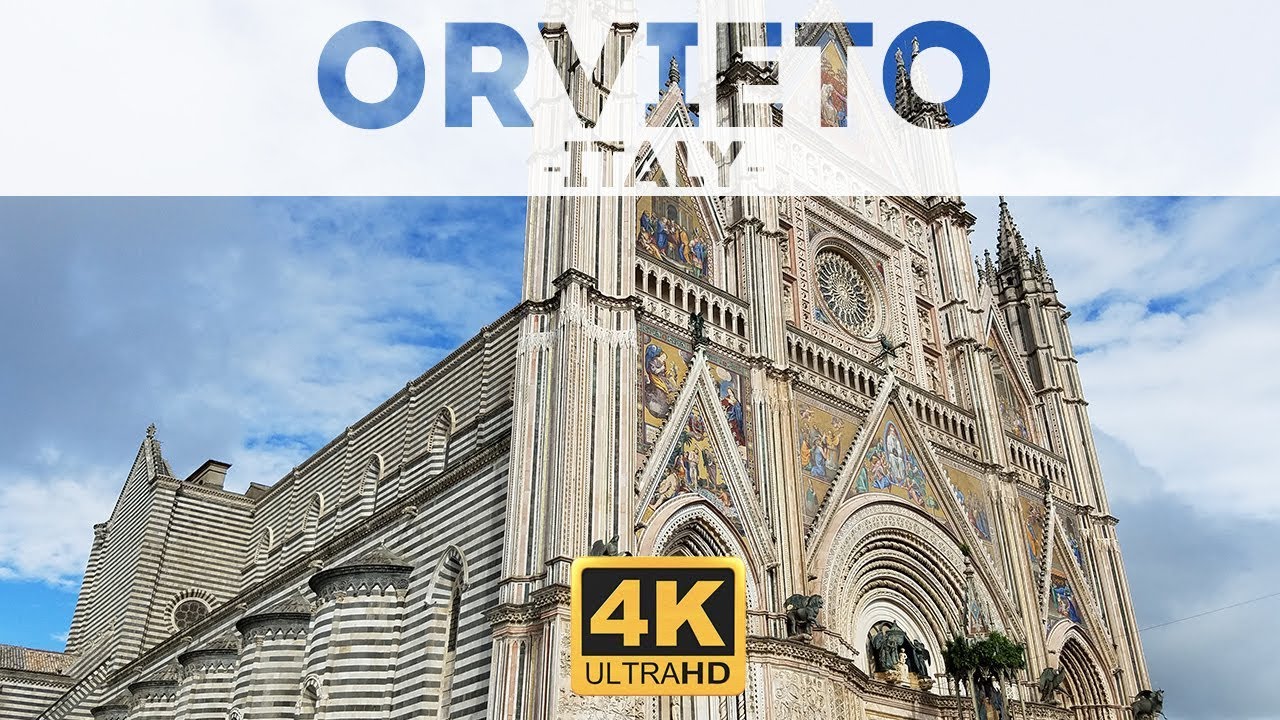 Orvieto Italy Tour & Things To in 4K