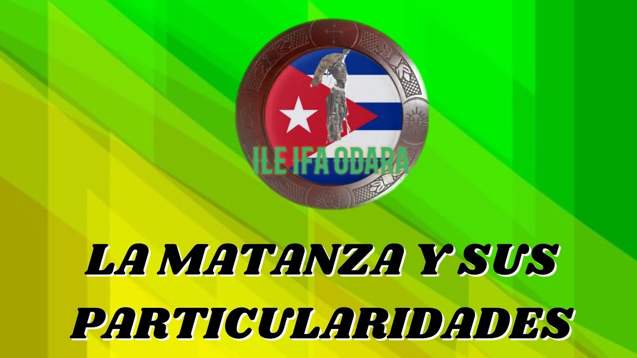 LA MATANZA Y SUS PARTICULARIDADES.#conversacion #ifacriollo #ileifaodara #ifa #babalawos #osha