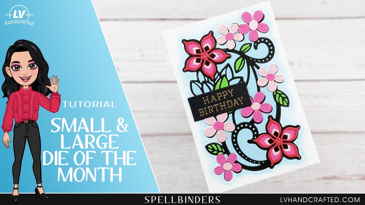 Spellbinders March 2022 | Small & Large Die of the Month |  #SpellbindersClubKits