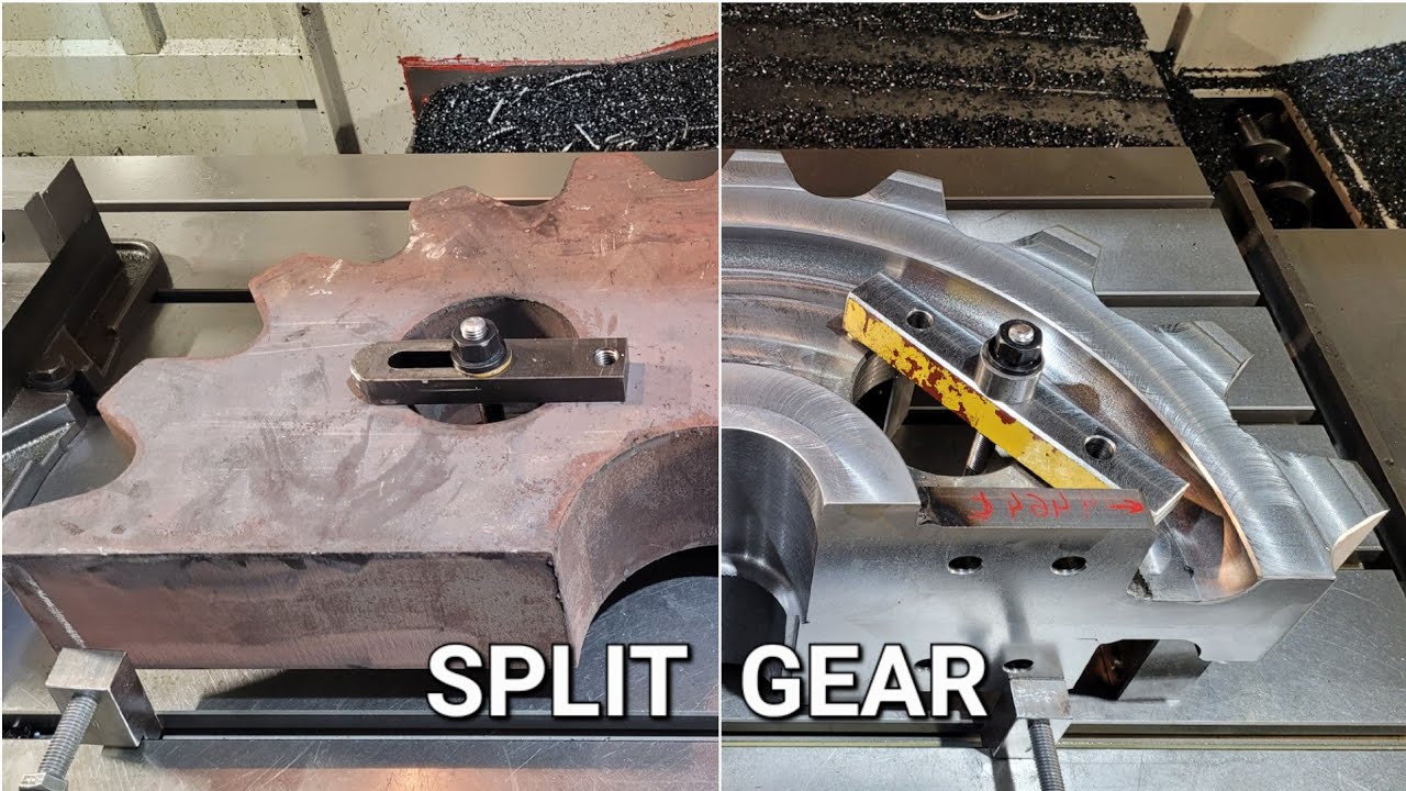Split Gear | CNC milling
