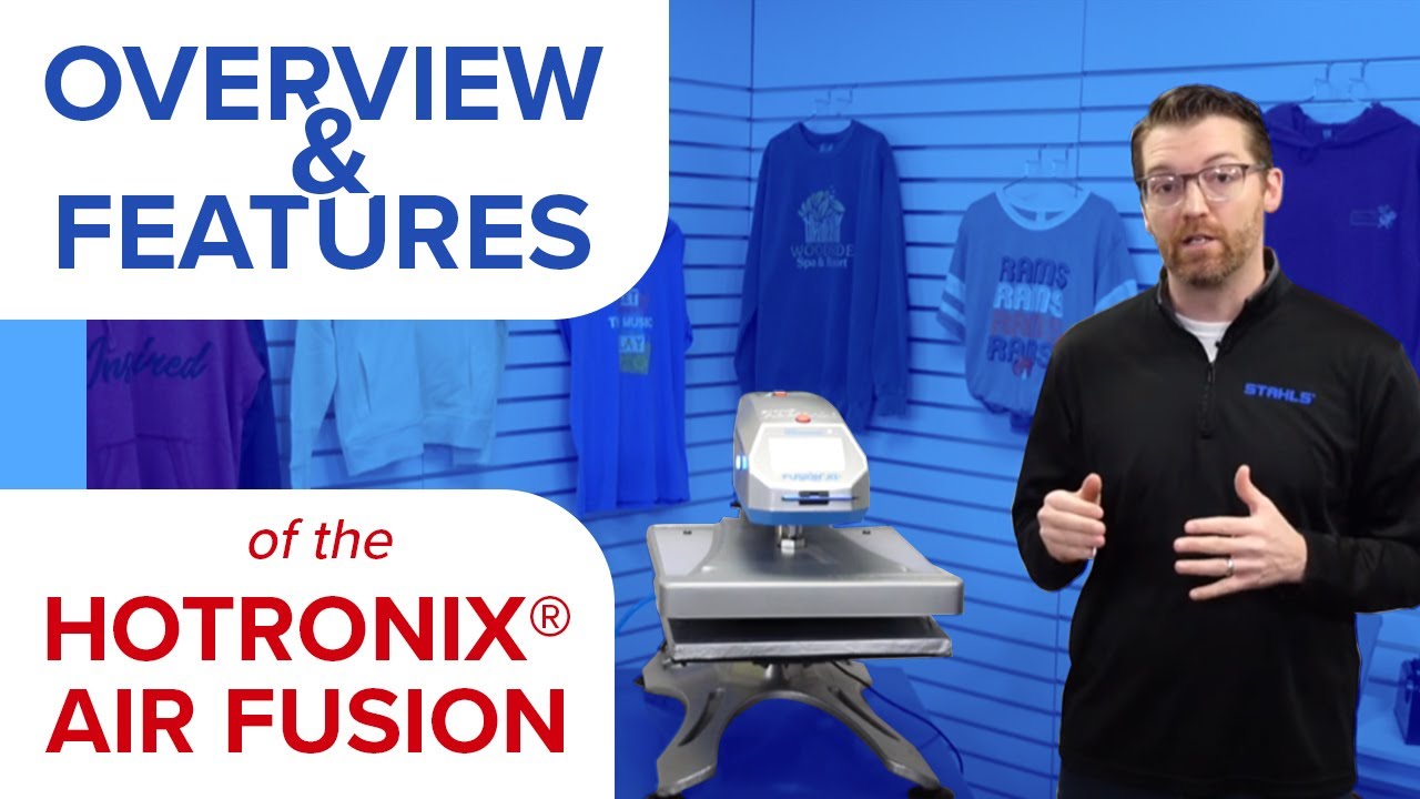 Hotronix® Air Fusion Heat Press Features & Overview