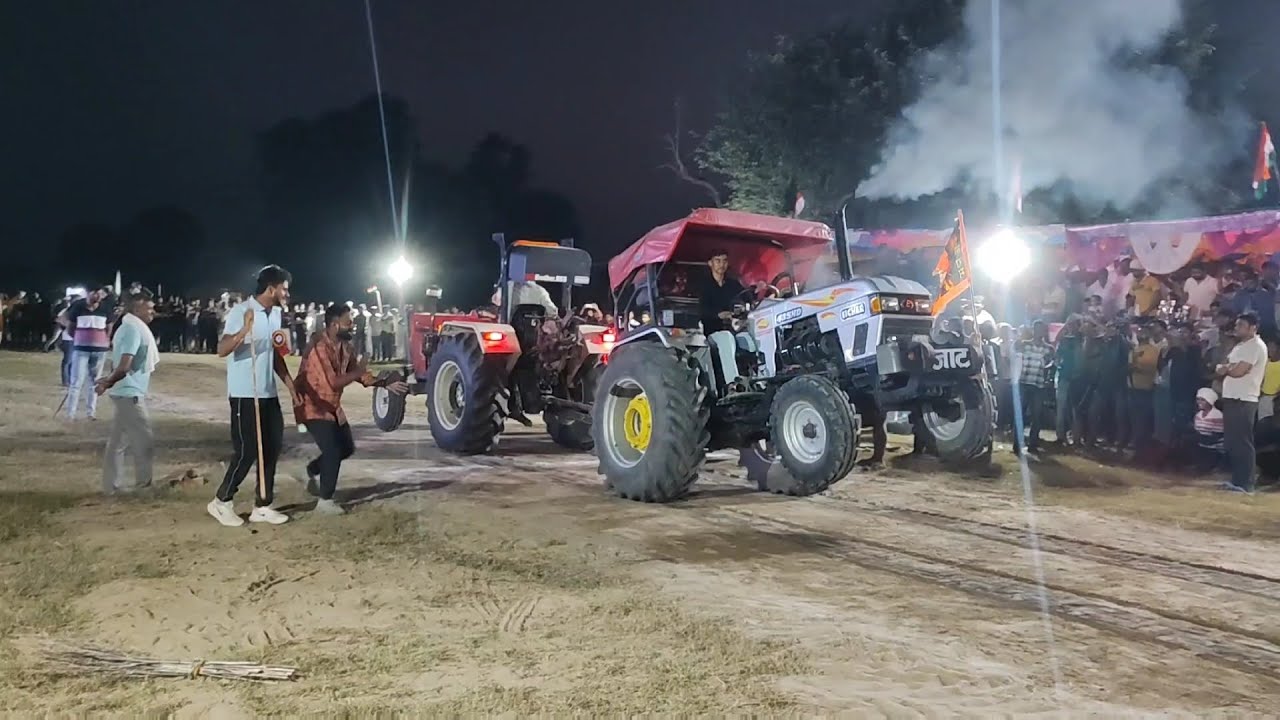 Budina kalan का सबसे तगड़ा मुकाबला || Eicher 485 vs Swaraj 855 Touchan mukabla