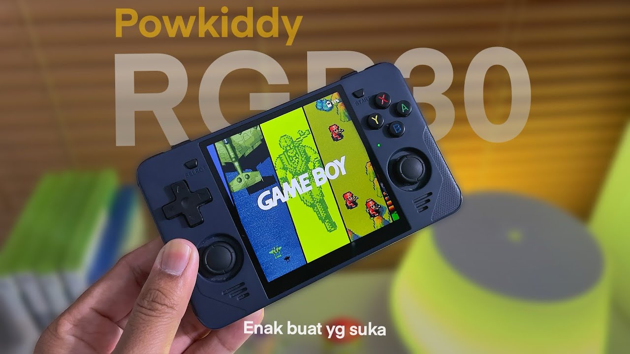 BAGUS TAPI GAK SEMUA ORANG SUKA | REVIEW RETRO HANDHELD POWKIDDY RGB30