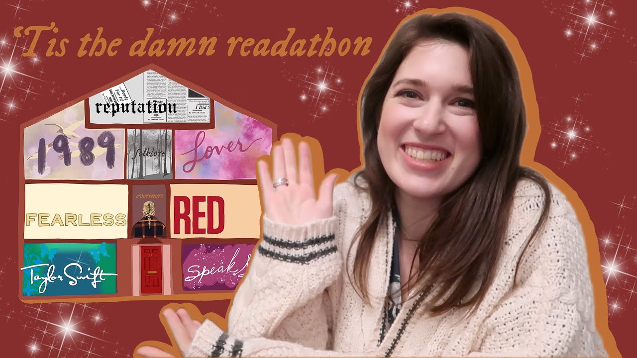 Tis the Damn Readathon - a Taylor Swift readathon announcement | Drinking By My Shelf