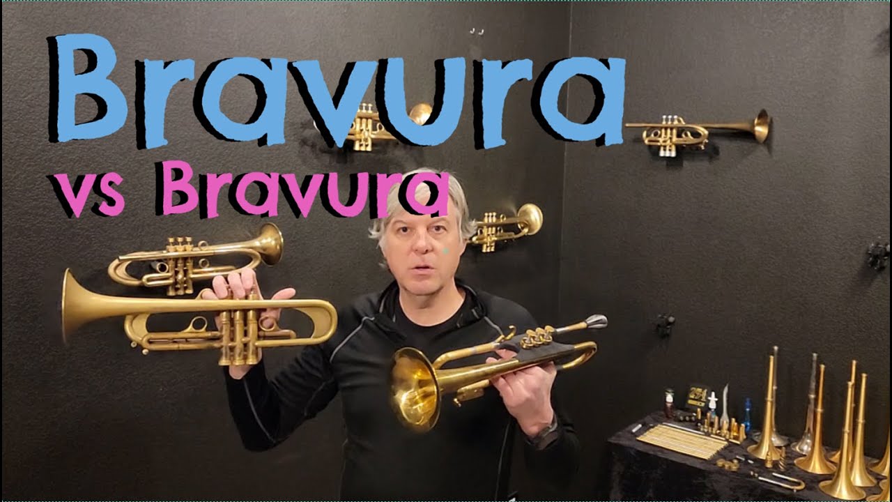 Comparing a Harrelson PROTOTYPE Bravura to a NEW 2026 Bravura Trumpet