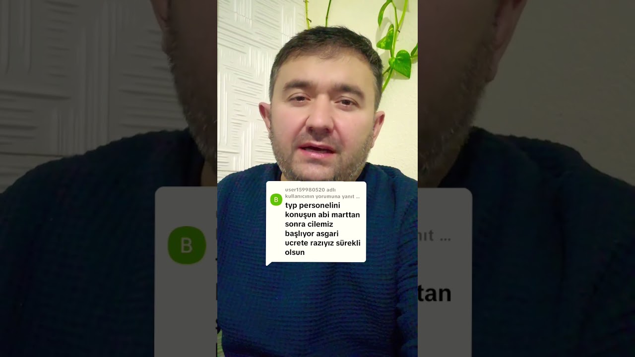 TYP PERSONELİ ASGARİ &Uuml;CRET VE S&Uuml;REKLİLİK İSTİYOR! #typ #asgari&uuml;cret #haber