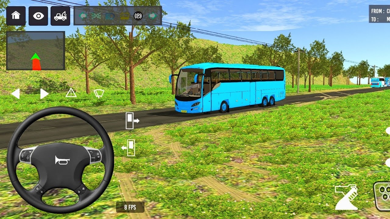 Bus Simulator Euro: نقل البضائع بالمقطورة الطويلة - ألعاب الشاحنات 