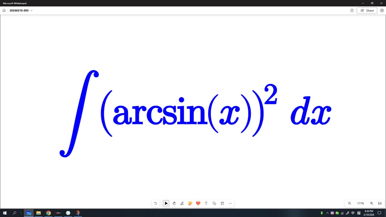Integral of (arcsinx)^2 dx