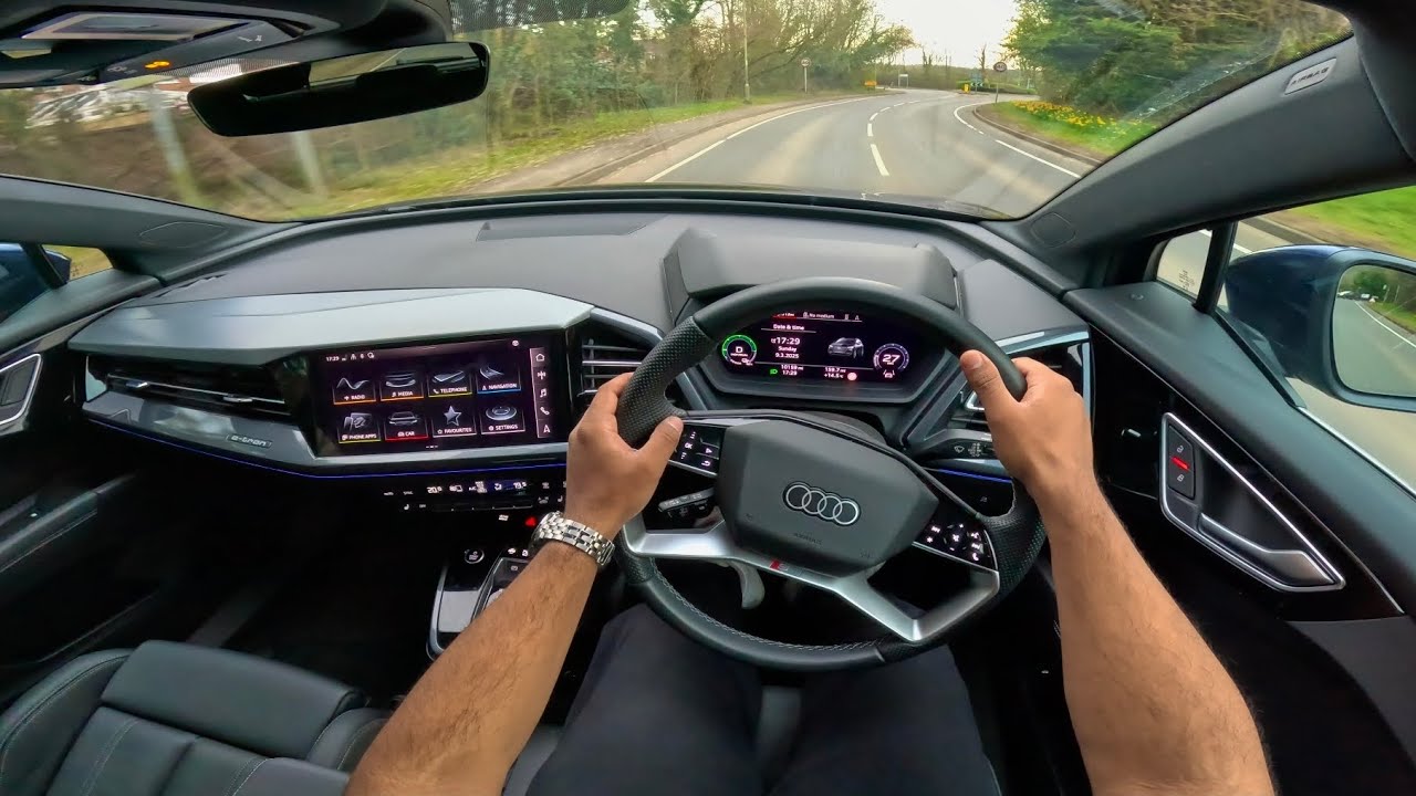2024 Audi Q4 e-tron S Line - POV Test Drive