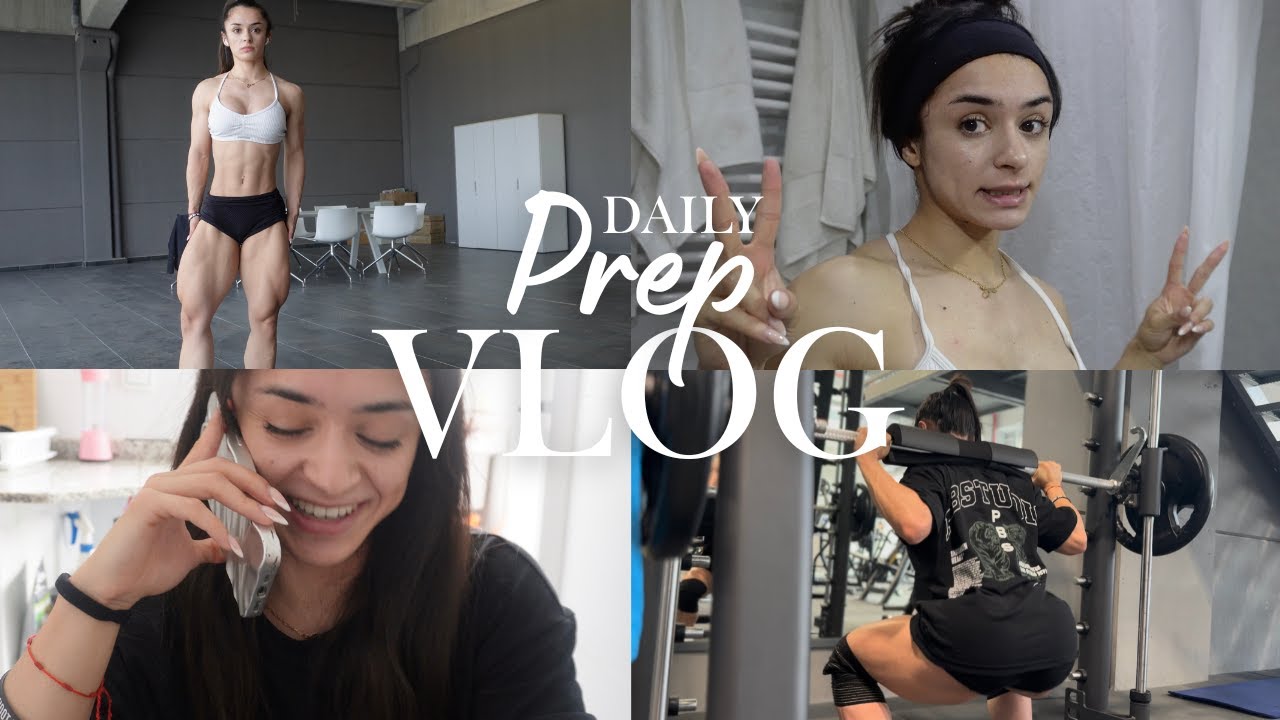 PREP VLOG | Entreno pierna y como más + aportar contenido de valor