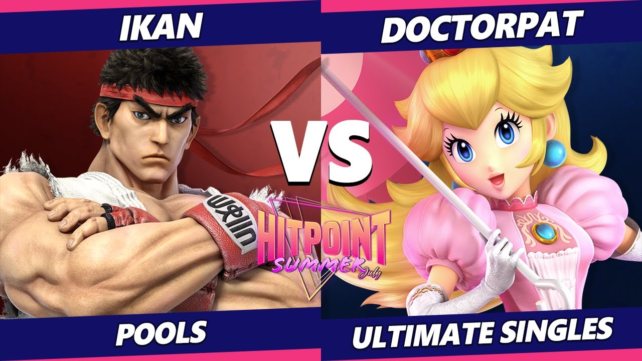 Hitpoint Summer July - Ikan (Ryu) Vs. Doctorpat (Peach) SSBU Ultimate Tournament
