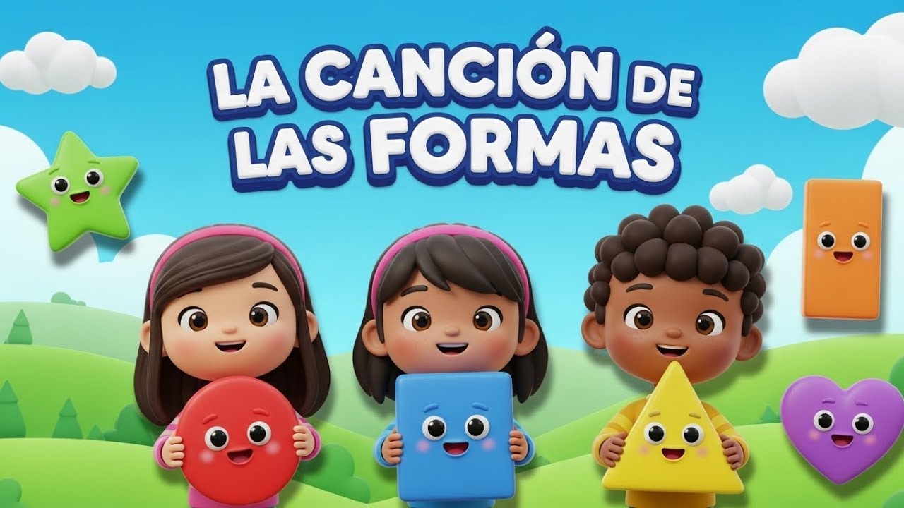 🔴🟦🔺 Shapes Song 👶🎶✨ | Canción de las Formas 🌈💖🧸