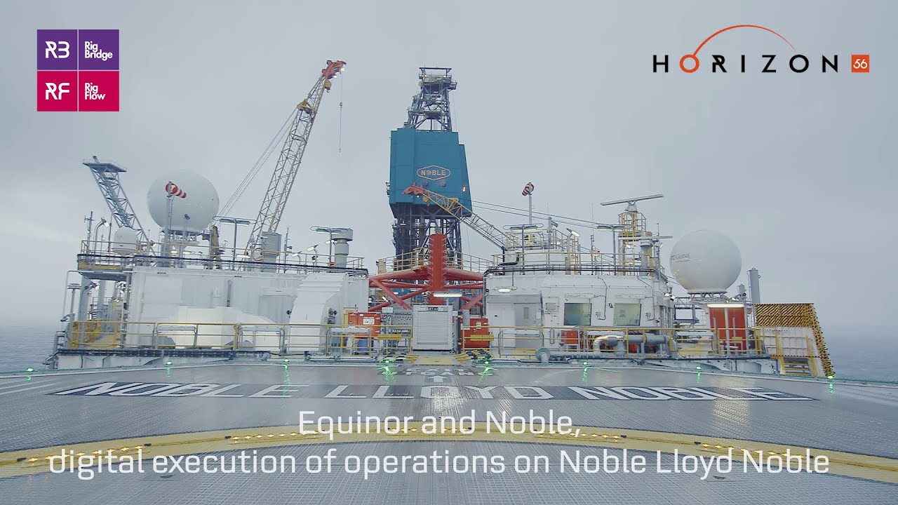 Equinor and Noble, digital execution of operations on Noble Lloyd Noble