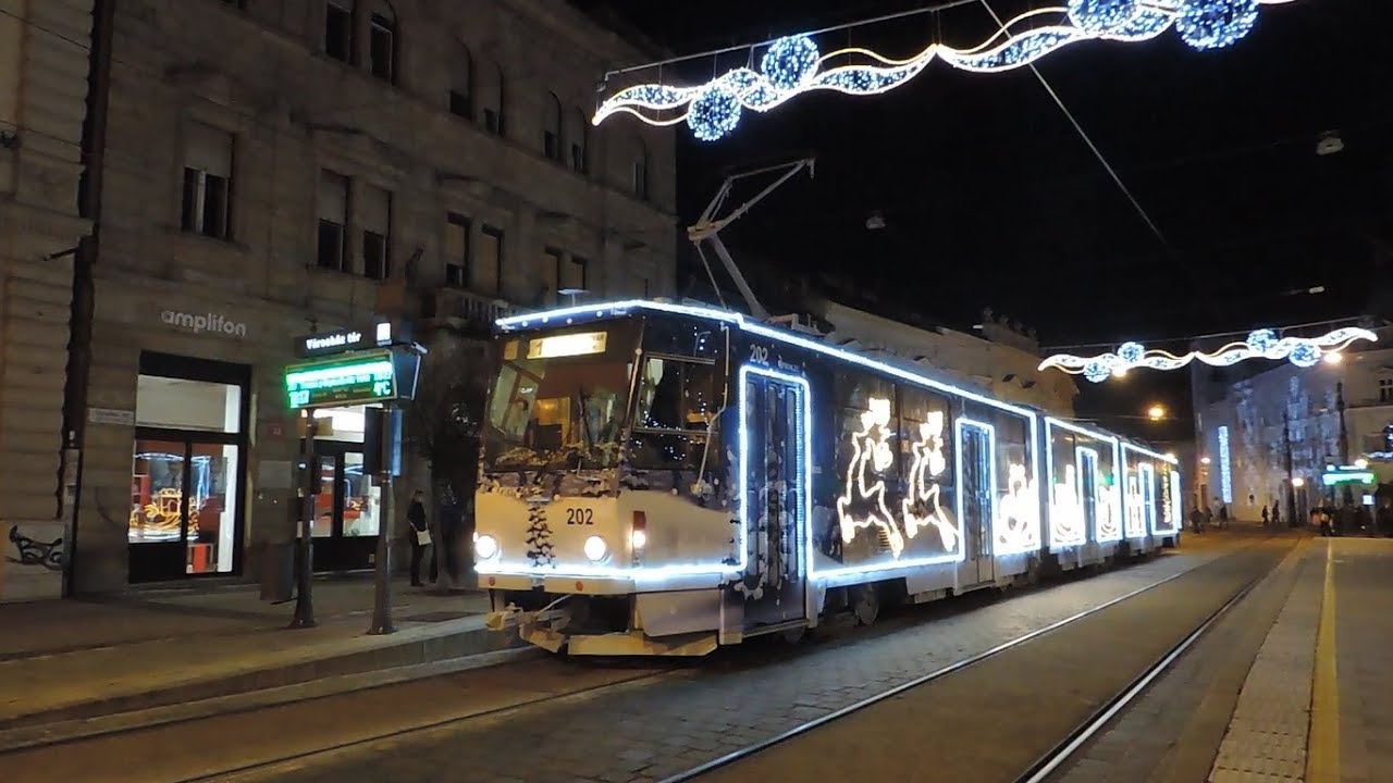 Fényvillamosok Miskolcon és Debrecenben / Light trams in Miskolc and Debrecen