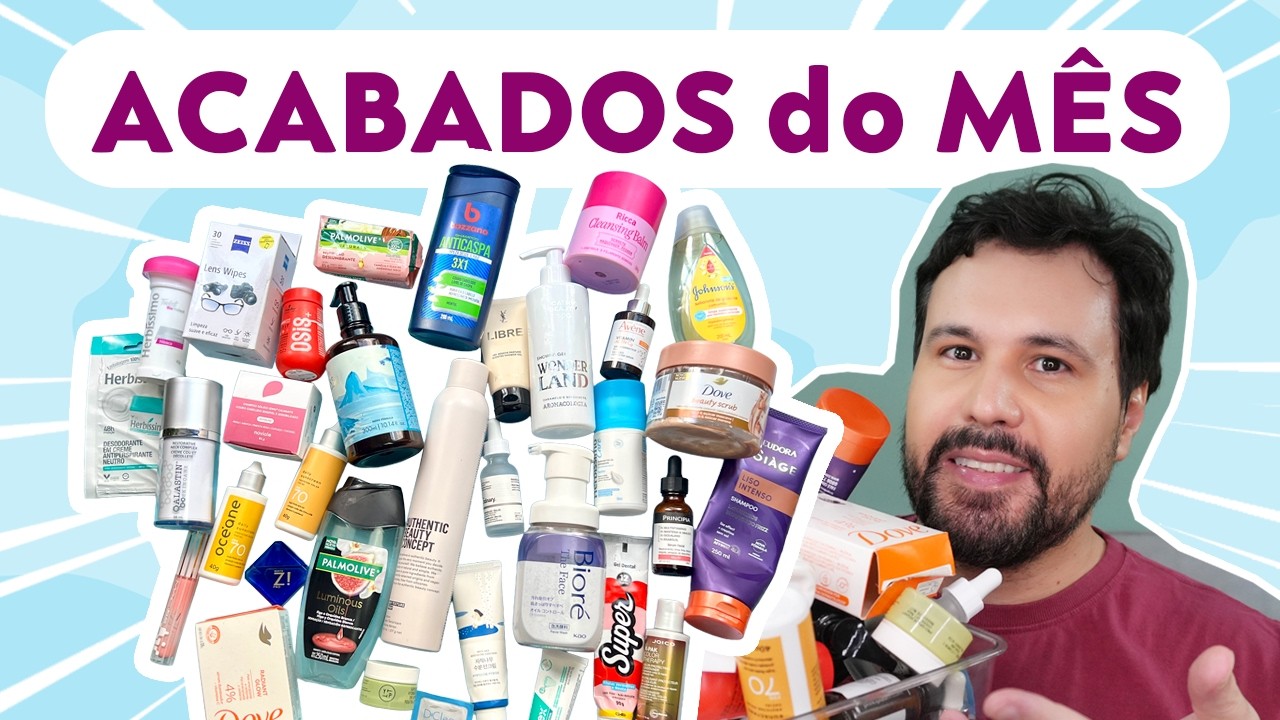 PRODUTOS ACABADOS DE MAR&Ccedil;O Banho Beleza Skincare Cabelo Project Pan
