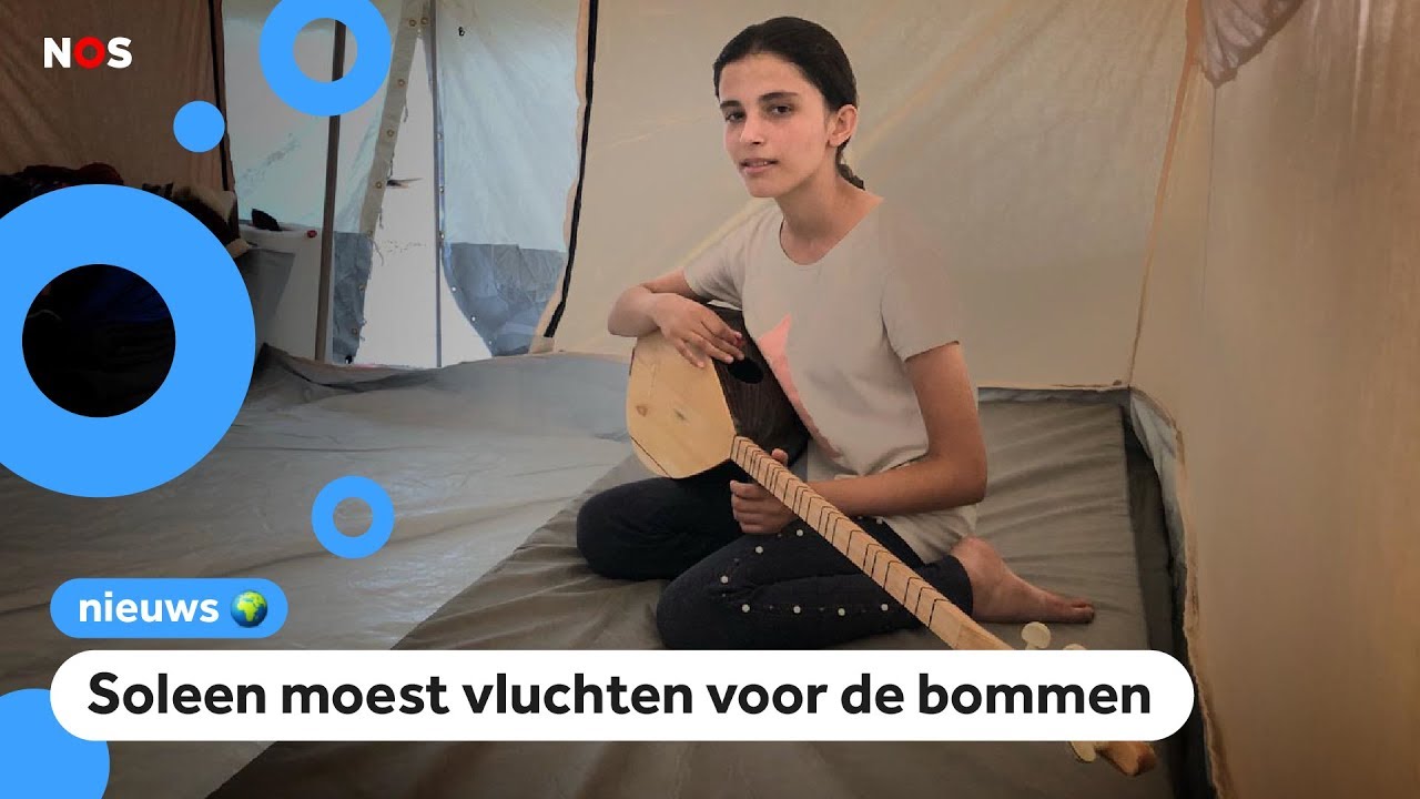 Deze kinderen zijn gevlucht voor de gevechten in Syrië
