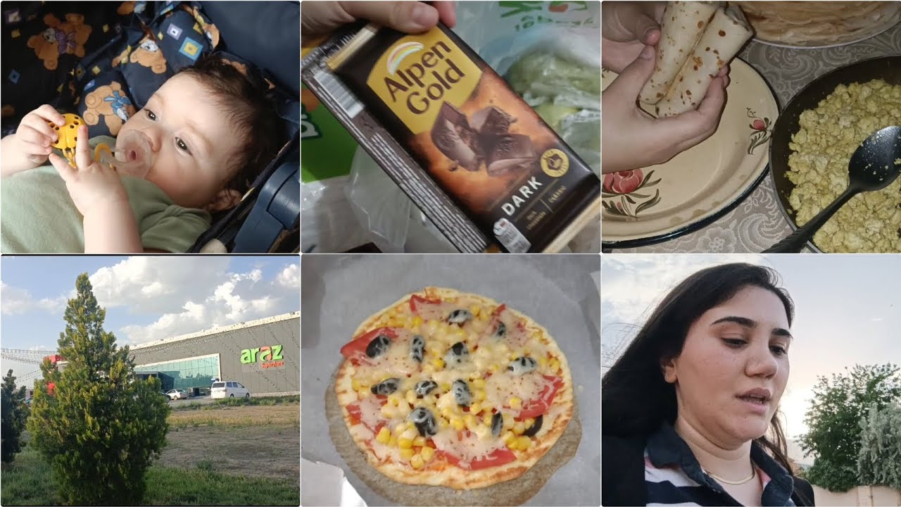 Dietik pizza🍕 Alış-veriş🛒🥬🍆🍏🥝 Blinçik resepti😍