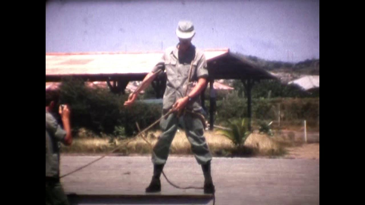 Film ouderdag Marinierskazerne Savaneta 1970