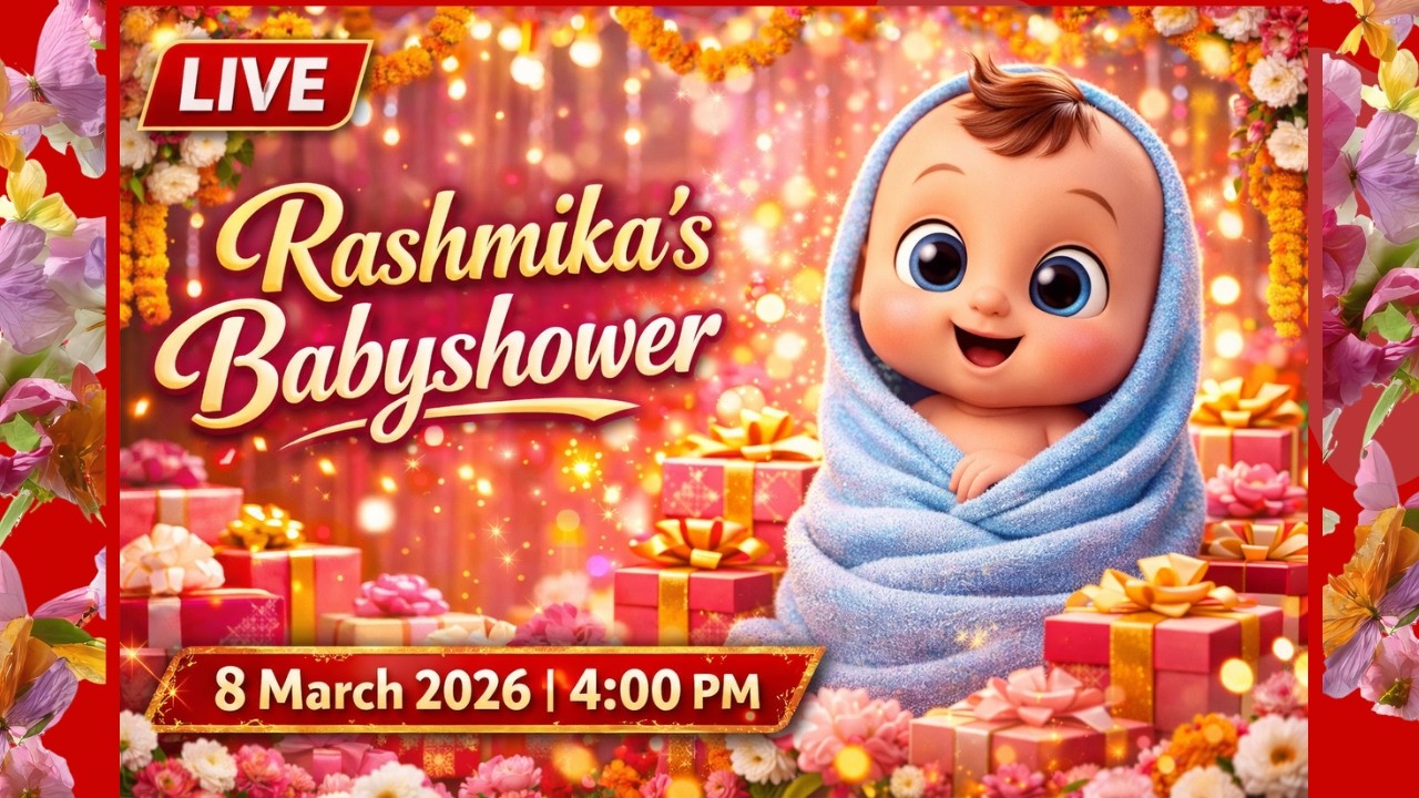 A Beautiful New Beginning 💖 | Rashmika’s Baby Shower