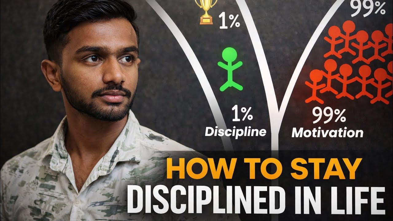 How to be Disciplined when you DON'T feel like it | Hinglish Motivation | #viral #motivation