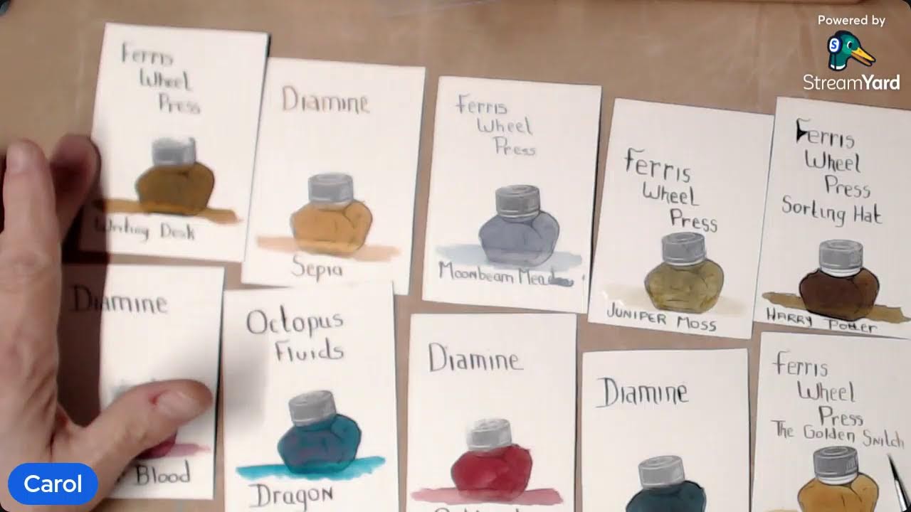 #ferriswheelpress #ink with My Quiet Corner