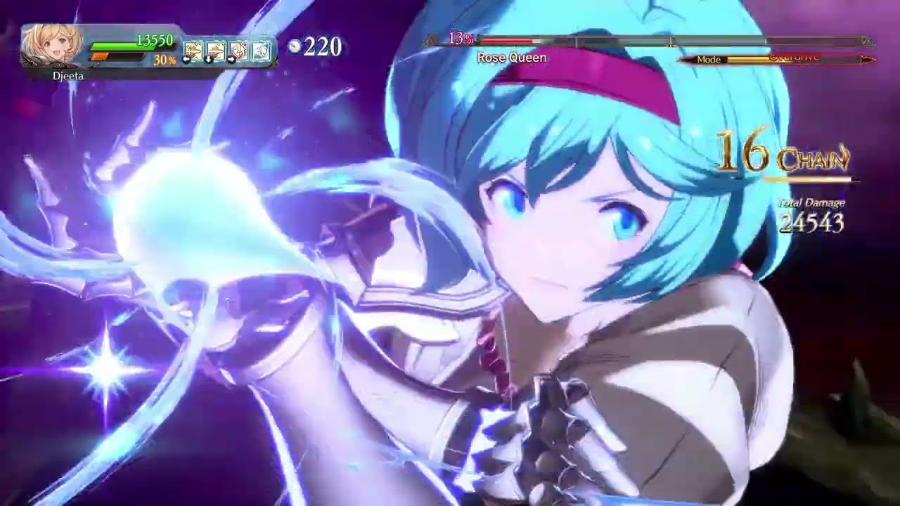 Granblue Fantasy Versus Rising: Rosetta Boss Fight (as Djeeta)